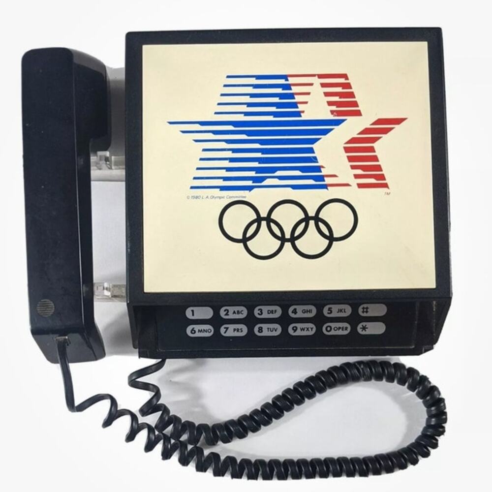 Olympic Games 1980 Landline Telephone LA Olympic Committee